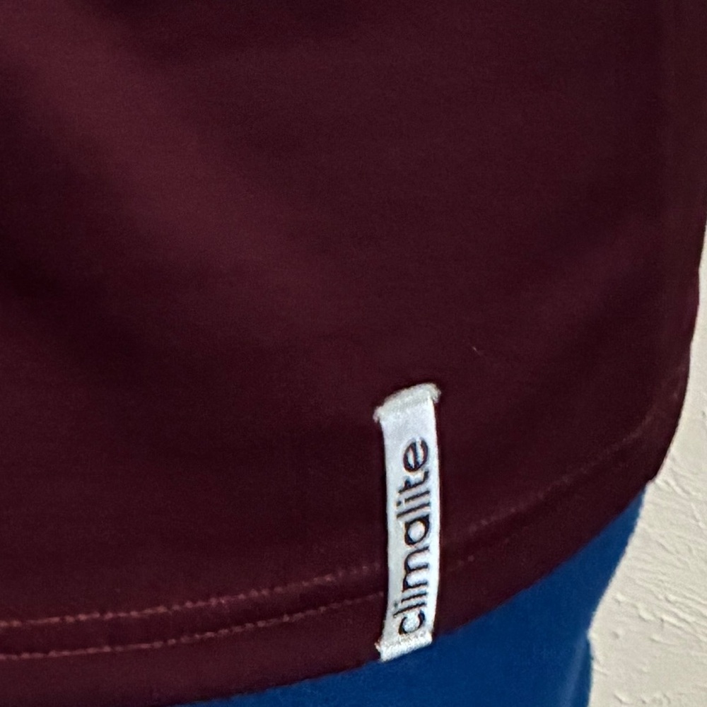 ADIDAS Texas A&M polo type shirt. Climalite fabric Collegiate. Large. Athleisure - Picture 4 of 4